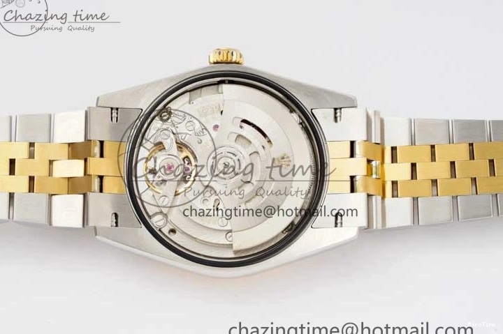 MiroTime 1221 GoodFit DateJust 36 SS YG DIWF 1:1 Best Edition 904L Steel White MOP Diamonds Dial on Jubilee Bracelet SA 2324